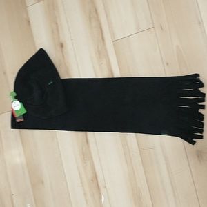 Unisex Bula fleece hat & scarf set